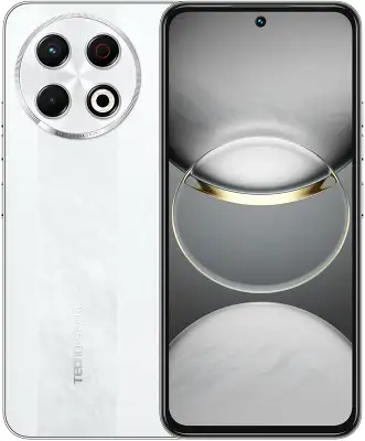 Смартфон Tecno Spark 30 Pro 256Gb 8Gb белый моноблок 3G 4G 2Sim 6.78" 1080x2436 Android 14 108Mpix 802.11 a/b/g/n/ac NFC GPS GSM900/1800 Protect FM microSD max1024Gb