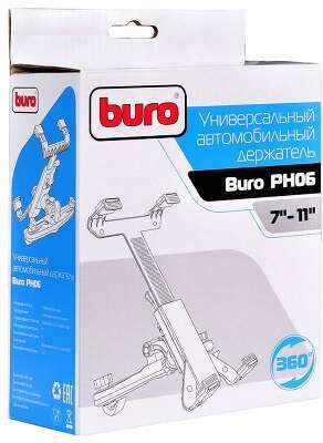 Автомобильный держатель Buro универсальный PH06 черный