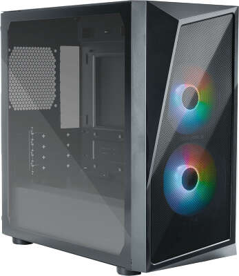 Корпус COOLERMASTER CMP 320, черный, mATX, Без БП (CP320-KGNN-S00)