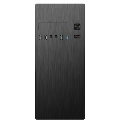 Корпус MidiTower Powerman DA812 Black PM-500ATX-F 2*USB 2.0+2*USB 3.0 Audio ATX