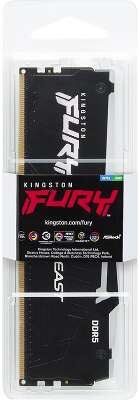 Память оперативная/ Kingston 8GB 5600MT/s DDR5 CL40 DIMM FURY Beast RGB XMP
