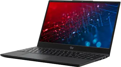 Ноутбук IRU Tactio 15ALG Core i5 1235U 8Gb SSD512Gb Intel Iris Xe graphics 15.6" IPS FHD (1920x1080) Windows 11 Pro 64 black WiFi BT Cam 4500mAh (2019270)