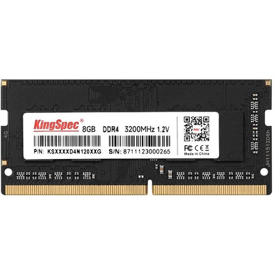 оперативная память Kingspec DDR4 SO-DIMM 8GB 3200MHz CL17 1x8GB 1.2V 260-pin
