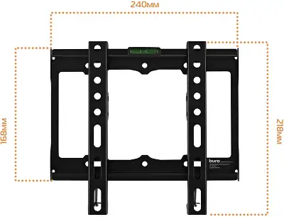 Кронштейн для телевизора Buro FX1S черный 15