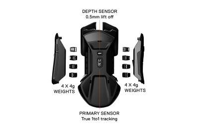 Мышь Steelseries Rival 600 черный оптическая 12000dpi USB 7but (62446)
