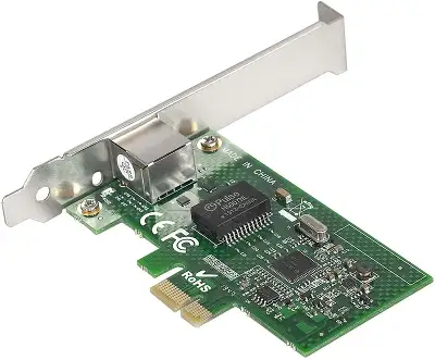 Exegate EX283723RUS Сетевой адаптер EXE-i210AT PCI Express 2.0 10/100/1000Mbps 1xRJ-45 (Copper) Intel WGI210AT