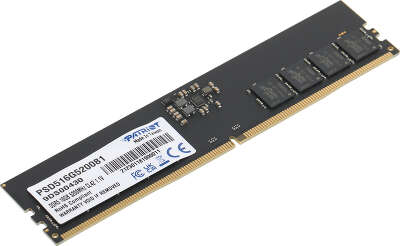 Память DDR5 16GB 5200MHz Patriot PSD516G520081 Signature RTL PC5-41600 CL42 DIMM 288-pin 1.1В single rank Ret