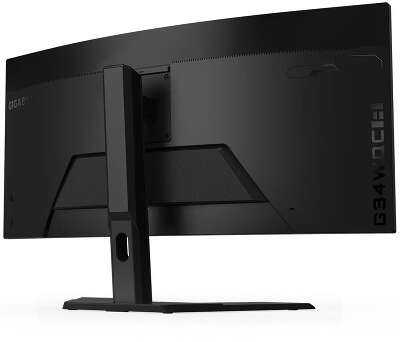 Монитор Gigabyte 34" G34WQC A-EK Gaming monitor Black (VA, 3440x1440, HDMI+HDMI+DP+DP, 1 ms, 178°/178°, 35 cd/m, 4000:1, 144Hz, MM, Curved) (20VM0-G34WQCABI-1EKR) (822842)