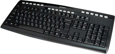 Клавиатура + мышь A4Tech 9200F клав:черный мышь:черный USB беспроводная Multimedia