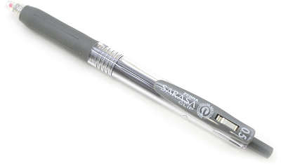 Ручка гелевая автоматическая SARASA CLIP (0,5), серая