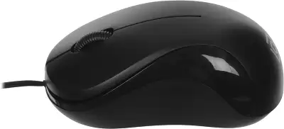 Мышь Оклик 115SR черный оптическая 1000dpi USB для ноутбука 3but (492888)