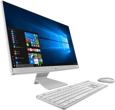 Моноблок Asus Vivo AiO V222GAK-WA035T 21.5" FHD J4005/4/500/WF/BT/Cam/Kb+Mouse/W10,серебристый