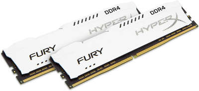 Набор памяти DDR4 DIMM 2x8Gb DDR3466 Kingston HyperX Fury White (HX434C19FW2K2/16)