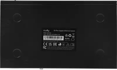 Коммутатор Cudy GS1016 (L2) 16x1Гбит/с неуправляемый