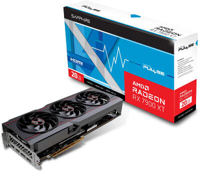Видеокарта Sapphire AMD Radeon RX 7900 XT GAMING OC 20Gb DDR6 PCI-E 2HDMI, 2DP