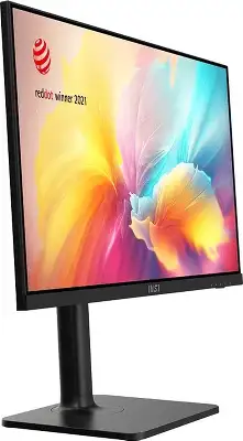 Монитор MSI 23.8" Modern MD2412P черный IPS LED 1ms 16:9 HDMI M/M матовая HAS Piv 300cd 178гр/178гр 1920x1080 100Hz FreeSync FHD USB 4.65кг