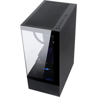 корпус Formula V Line Crystal Z1 Black, ATX, Left & Front side Tempered Glass, USB3.0*1, USB2.0*2
