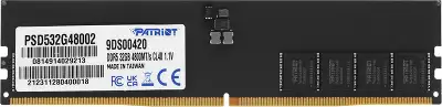 Модуль памяти DDR5 DIMM 32Gb DDR4800 Patriot Memory Signature Line (PSD532G48002)