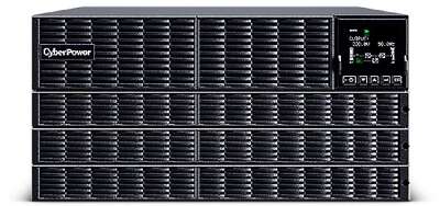 CyberPower OLS6KERT5U ИБП   {Online 6000VA/6000W USB/RS-232/Dry/EPO/SNMP/CloudCard/(4 IEC С13, 4 IEC C19, terminal block)/bat.detect./МВ NEW, батарейный блок 2х10х7Ач}