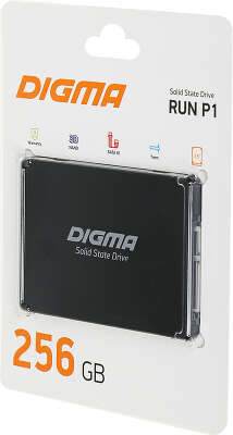Накопитель SSD Digma SATA-III 256GB DGSR2256GP13T Run P1 2.5"