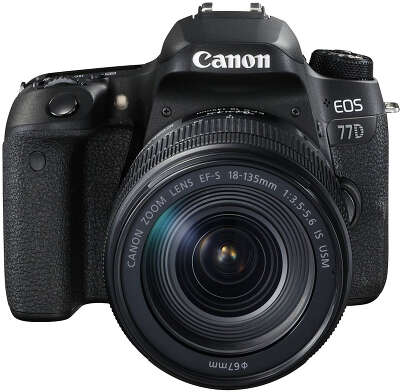 Цифровая фотокамера Canon EOS-77D Kit (EF-S18-135 мм IS USM)