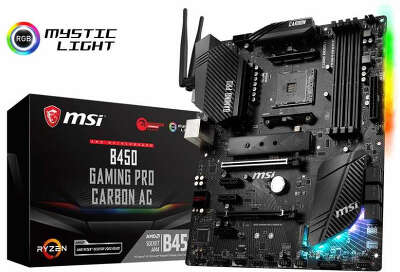 Материнская плата ATX LGAAM4 MSI B450 GAMING PRO CARBON AC