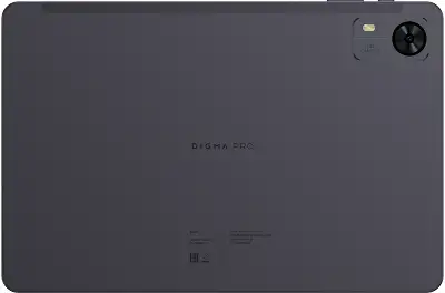Планшет Digma Pro Zoom T606 (1.6) 8C RAM8Gb ROM128Gb 10.1" IPS 1920x1200 4G Android 14 темно-серый 13Mpix 5Mpix BT WiFi microSD 1Tb 7000mAh 24hr 298hrs