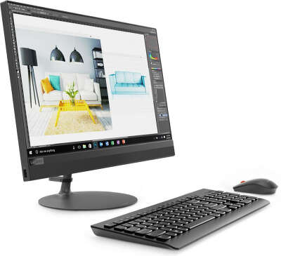 Моноблок Lenovo IdeaCentre 520-22AST 21.5" FHD A9-9420/4/1000/R R5/WF/BT/Cam/Kb+Mouse/DOS,черный