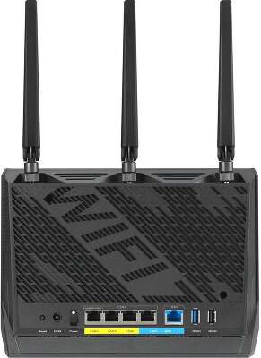Маршрутизатор ASUS RT-BE86U, Wi-Fi 7 BE6800, 1x10G WAN/LAN, 1 x 2.5G for WAN/LAN, 3 x 2.5G LAN, 1xUSB 3.2, 1xUSB 2.0 (RT-BE86U)