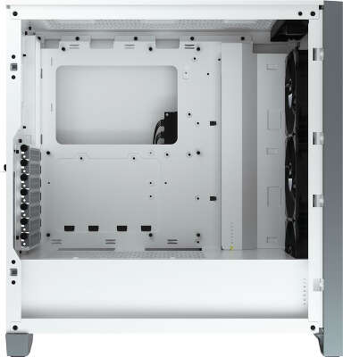 Корпус Corsair iCUE 4000X, белый, ATX, Без БП (CC-9011205-WW)