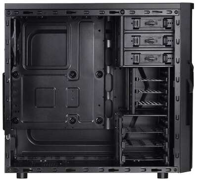 Корпус Thermaltake Versa H21 черный без БП ATX 2x120mm 1xUSB2.0 1xUSB3.0 audio bott PSU