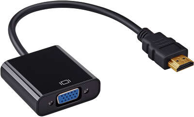 Переходник Buro HDMI (m) VGA (f) 0.1м (HDMI-M-VGA-F)