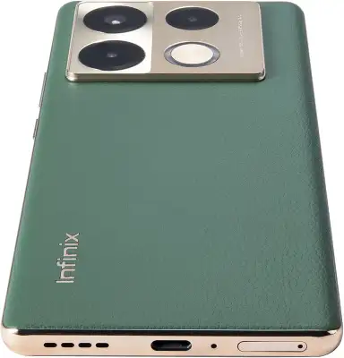 Смартфон Infinix X6850 Note 40 Pro 256Gb 8Gb зеленый моноблок 3G 4G 2Sim 6.78" 1080x2436 Android 14 108Mpix 802.11 a/b/g/n/ac NFC GPS GSM900/1800 GSM1900 Protect FM