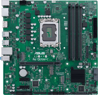 Материнская плата mATX LGA1700 ASUS PRO Q670M-C-CSM