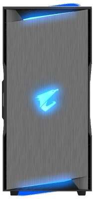 Корпус GIGABYTE AORUS C300 Glass Black, черный, ATX, Без БП (GB-AC300G)