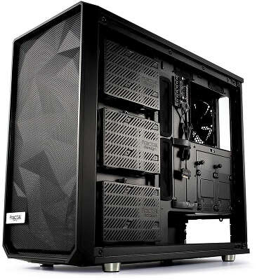 Корпус Fractal Design Meshify S2 Solid, черный, ATX, Без БП (FD-CA-MESH-S2-BKO)