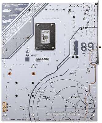 Материнская плата Colorful CVN Z890 ARK FROZEN V20 Z890, LGA1851, 4*DDR5, 2*PCIEx16, 1*PCIEx1, 5*M.2, 3*TypeC, 2*USB3.2Gen2, 6*USB3.2Gen1, 6*USB2.0, 4*SATA3.0, 2.5G, Type-C(DP), DP, HDMI, ATX, RTL