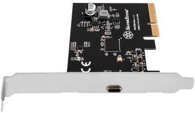 Контроллер Silverstone G56ECU060000010 SuperSpeed USB 20Gbps / USB-C 3.2 Gen 2x2 PCIe expansion card