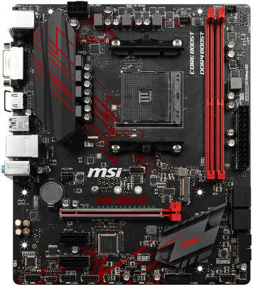 Материнская плата microATX LGAAM4 MSI B450M GAMING PLUS