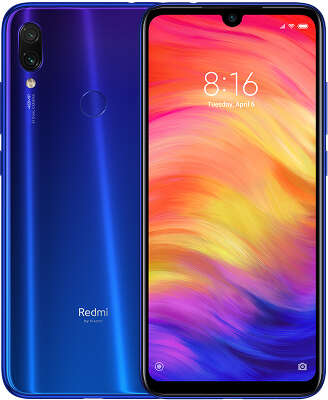 Смартфон Xiaomi Redmi Note 7 64GB, синий