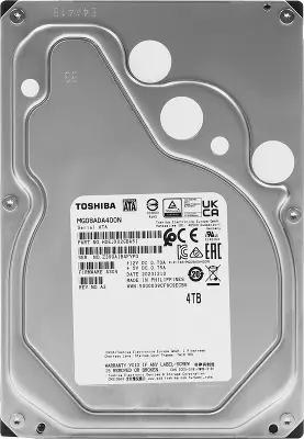 Жесткий диск SATA3 4Tb [MG08ADA400N] (HDD) Toshiba Enterprise, 128Mb