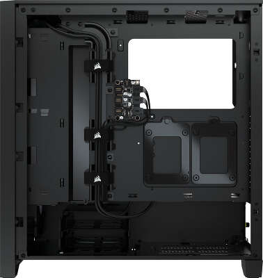 Корпус Corsair iCUE 4000X, черный, ATX, Без БП (CC-9011204-WW)