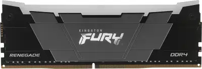 Память DDR4 4x8GB 3600MHz Kingston KF436C16RB2AK4/32 Fury Renegade RGB RTL Gaming PC4-28800 CL16 DIMM 288-pin 1.35В single rank с радиатором Ret