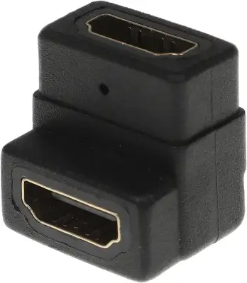 Адаптер аудио-видео HDMI (f)/HDMI (f) черный