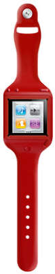Чехол-браслет SwitchEasy Ticker для iPod nano 6G, красный [SW-TKN6-R]