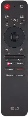 Телевизор LED LG 75" 75NANO80A6B.ARUG синяя сажа 4K Ultra HD 60Hz DVB-T DVB-T2 DVB-C DVB-S DVB-S2 USB WiFi Smart TV
