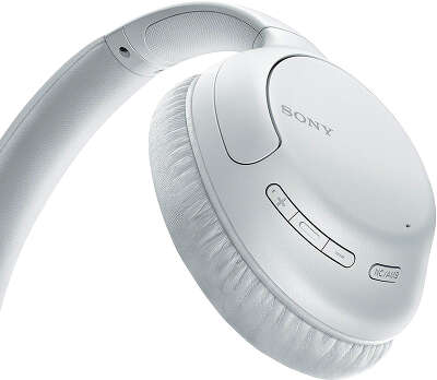 Беспроводные наушники Sony WH-CH710N с шумоподавлением, белые