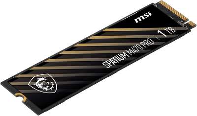 Накопитель SSD PCIE 4.0 NVME M.2 1TB SPATIUM M470 PRO 1TB MSI