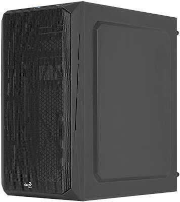 Корпус AeroCool CS-107-A-BK-v1, черный, mATX, Без БП (ACCS-PC14012.11)