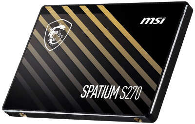 Твердотельный накопитель SATA3 480Gb [S78-440E350-P83] (SSD) MSI SPATIUM S270